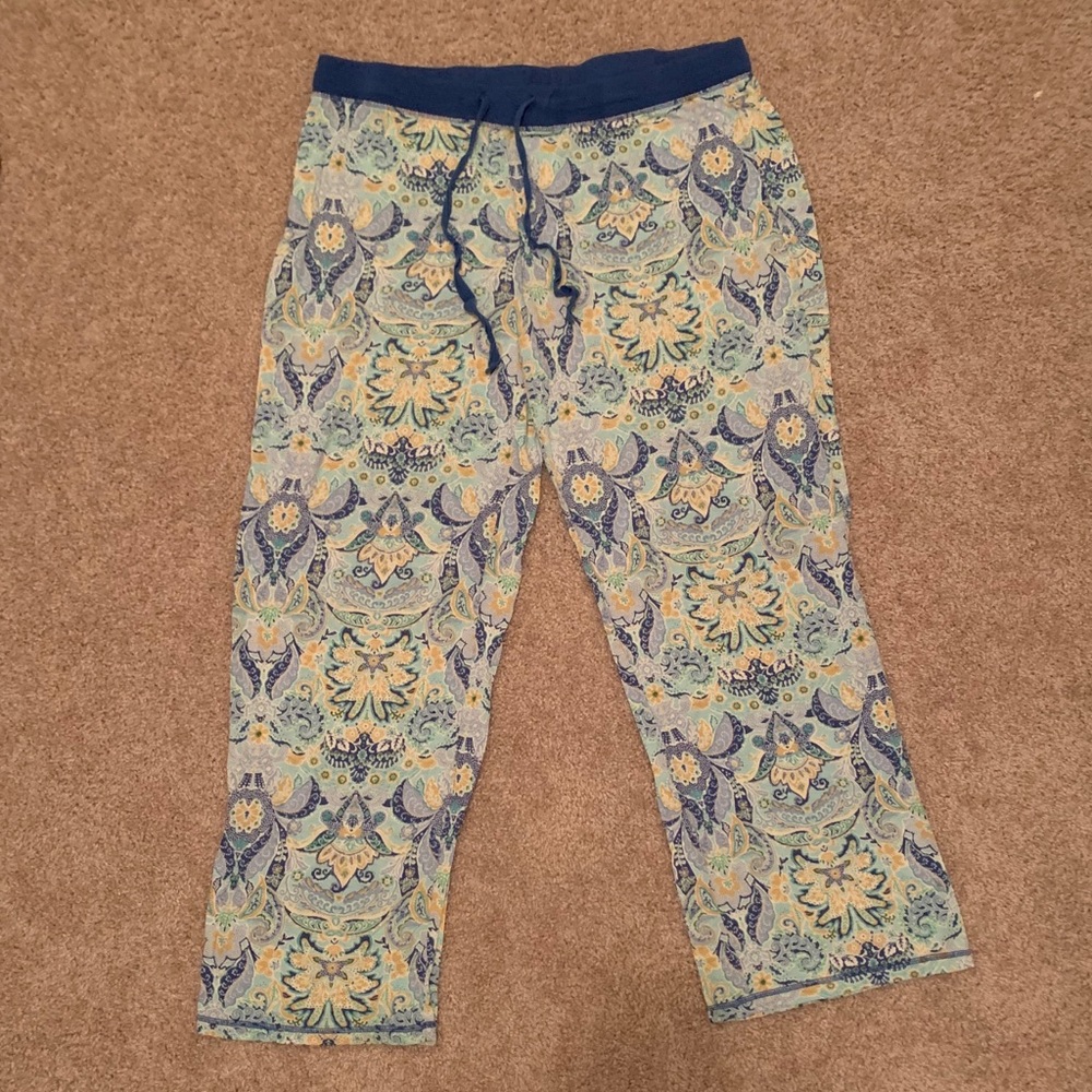 Womens Paisley Pajama Pants